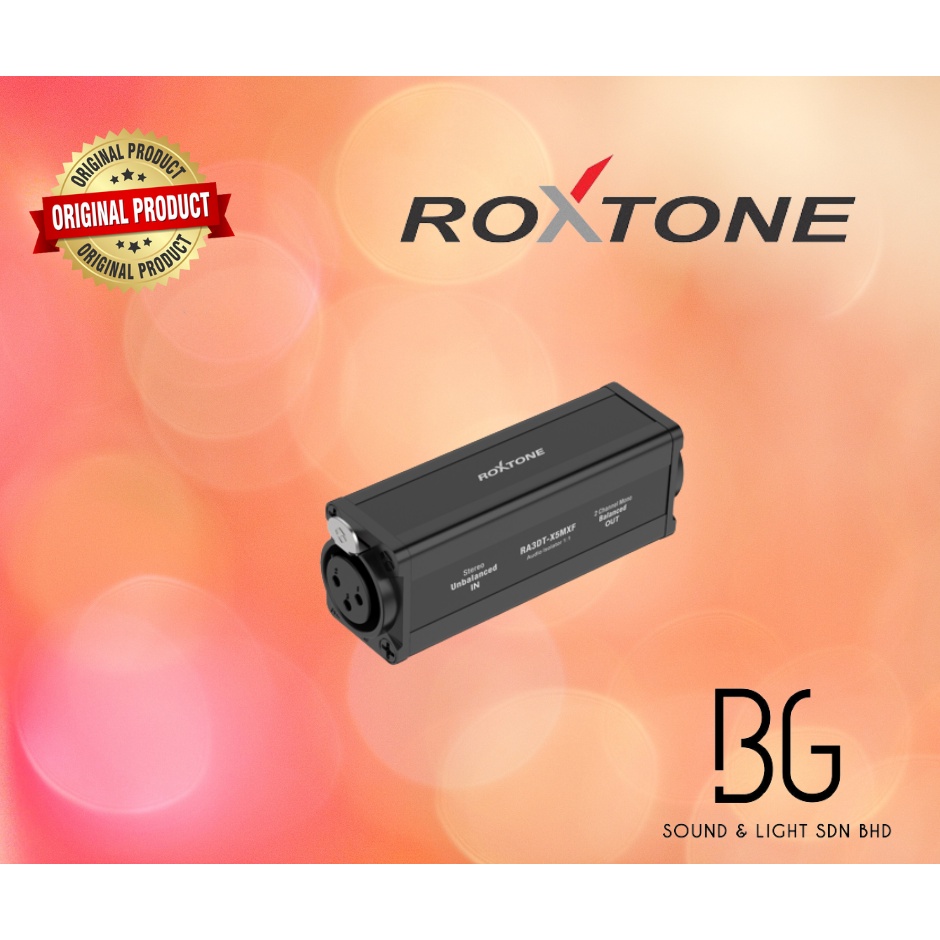 ROXTONE RA3DT-X5MXF Two Channel Stereo Isolator | Shopee Malaysia