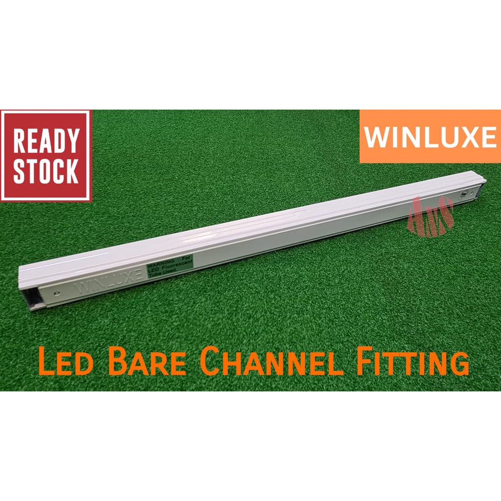 Winluxe T8 LED CASING For 2feet 4feet ( NORMAL WIRING ) / 2 kaki 4 kaki ...