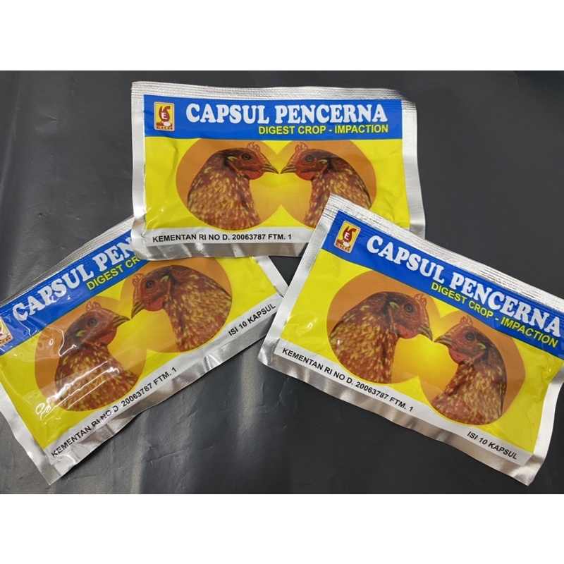 Capsul Pencerna / Tembolok Tidak Hadam 10’Kapsul | Shopee Malaysia