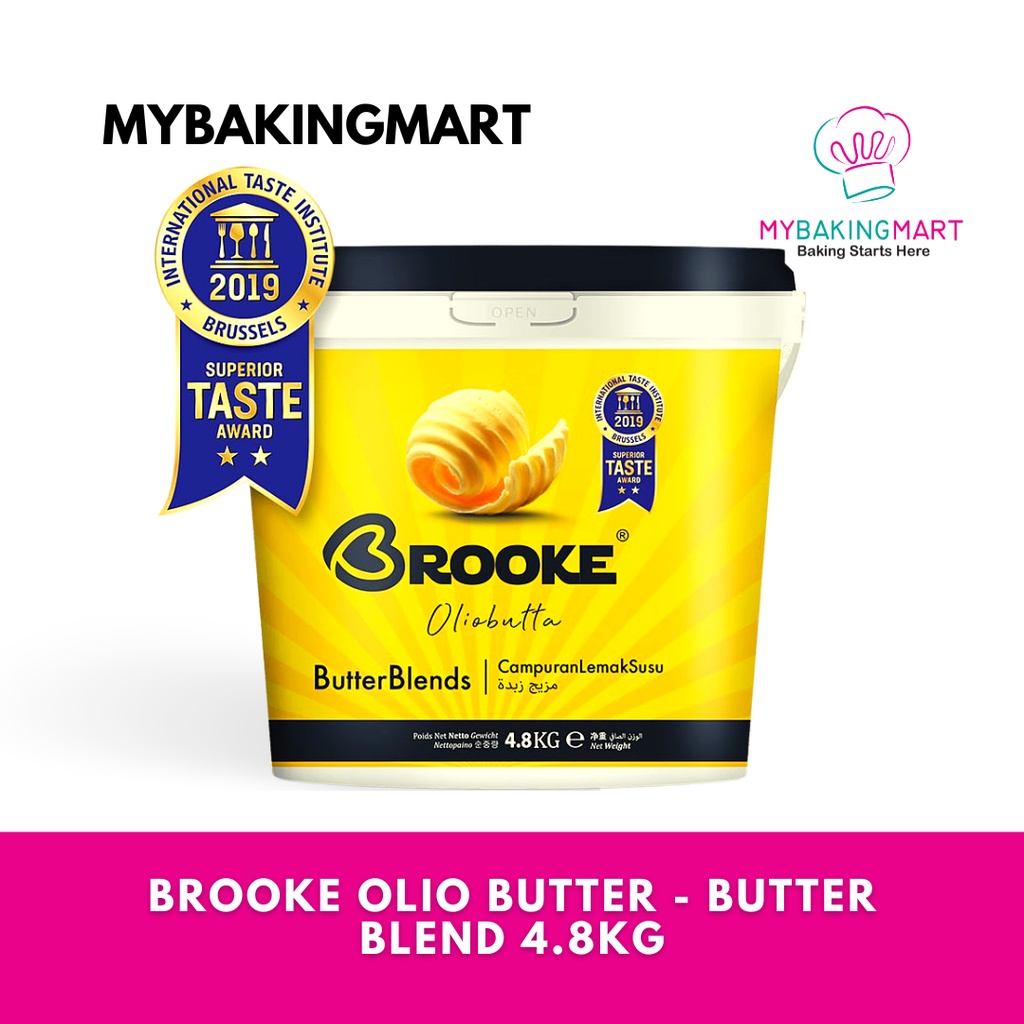 Brooke Butter - Olio Butter (Oliobutta) Butter Blends Margerine 4.8kg ...