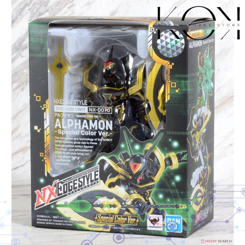 Bandai Tamashii Nations Nxedge Style Digimon Unit Alphamon Special Color Ver Shopee Malaysia