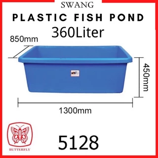 200L Heavy Duty Rectangular Plastic Basin / Large Fish Pond