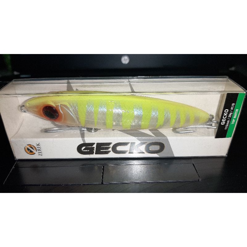 Zerek Gecko Chartreuse Tiger (781LGK115CHT) Shopee Malaysia