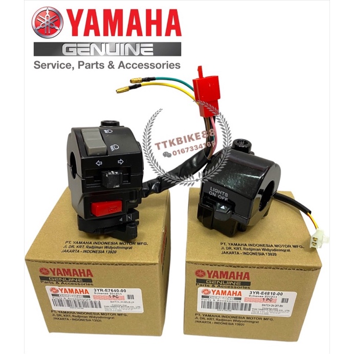 Y110 SS Y110 TWO HANDLE SWITCH SIGNAL HORN SWITCH & Y110 ON OFF SWITCH ...