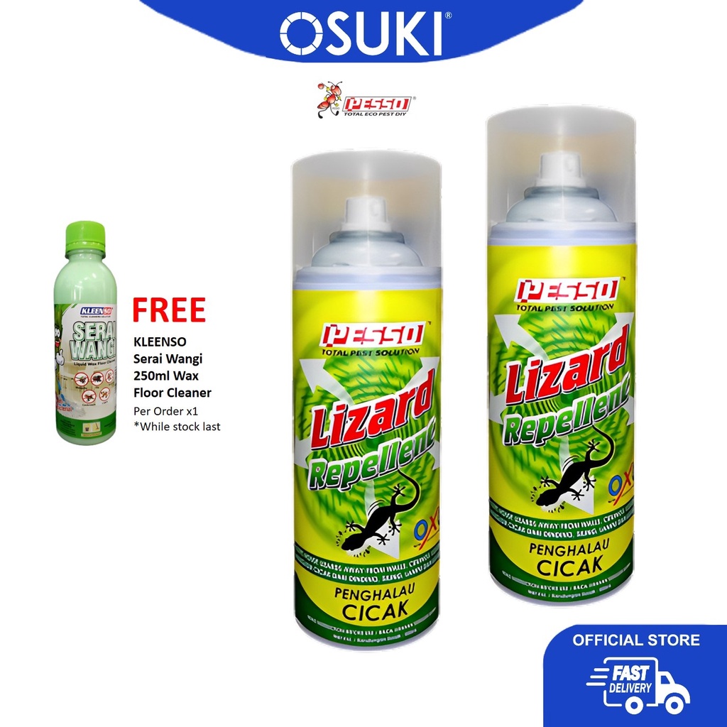 PESSO Lizard Repellent (2 x 400ml) Shopee Malaysia