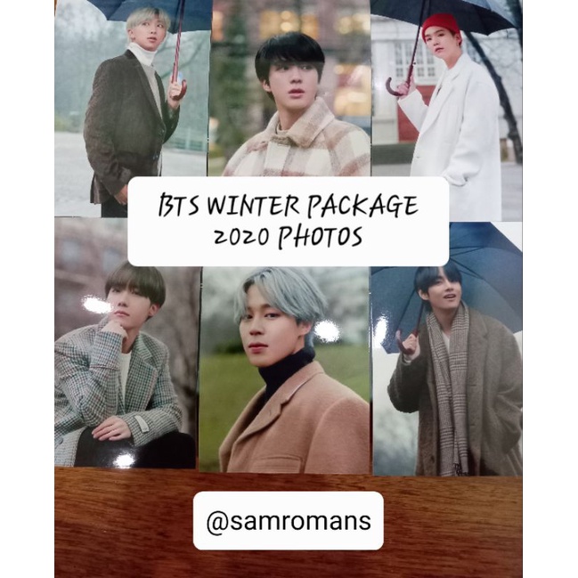 Official Bts Winter Package 2020 Photos Shopee Malaysia