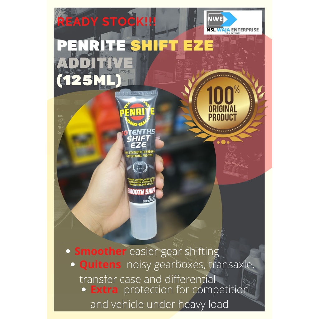 Penrite Shift Eze Manual Transmission Differential Gear Oils Additive
