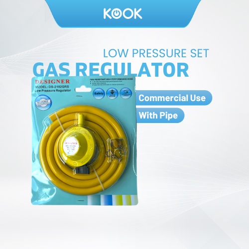 DESIGNER DS-2182GRS Designer Regulator Gas Low pressure Set [SIRIM ...
