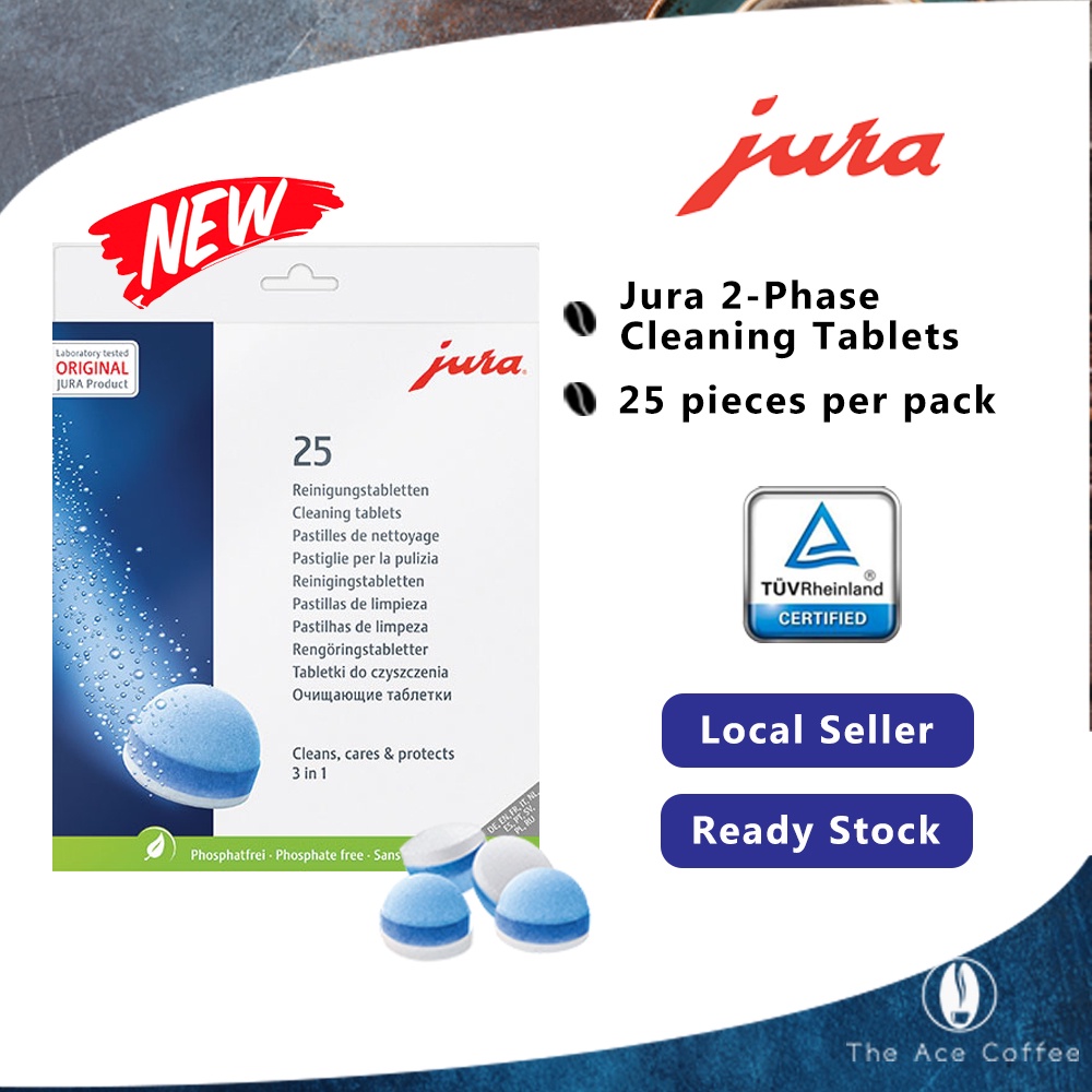 Jura 3 Phase Cleaning Tablets 25 pieces per pack Shopee Malaysia