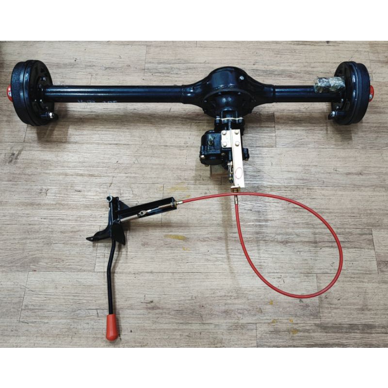 Combo Set Rear Axle ZA roda Tiga longshaft +single/double gearbox 17MM ...