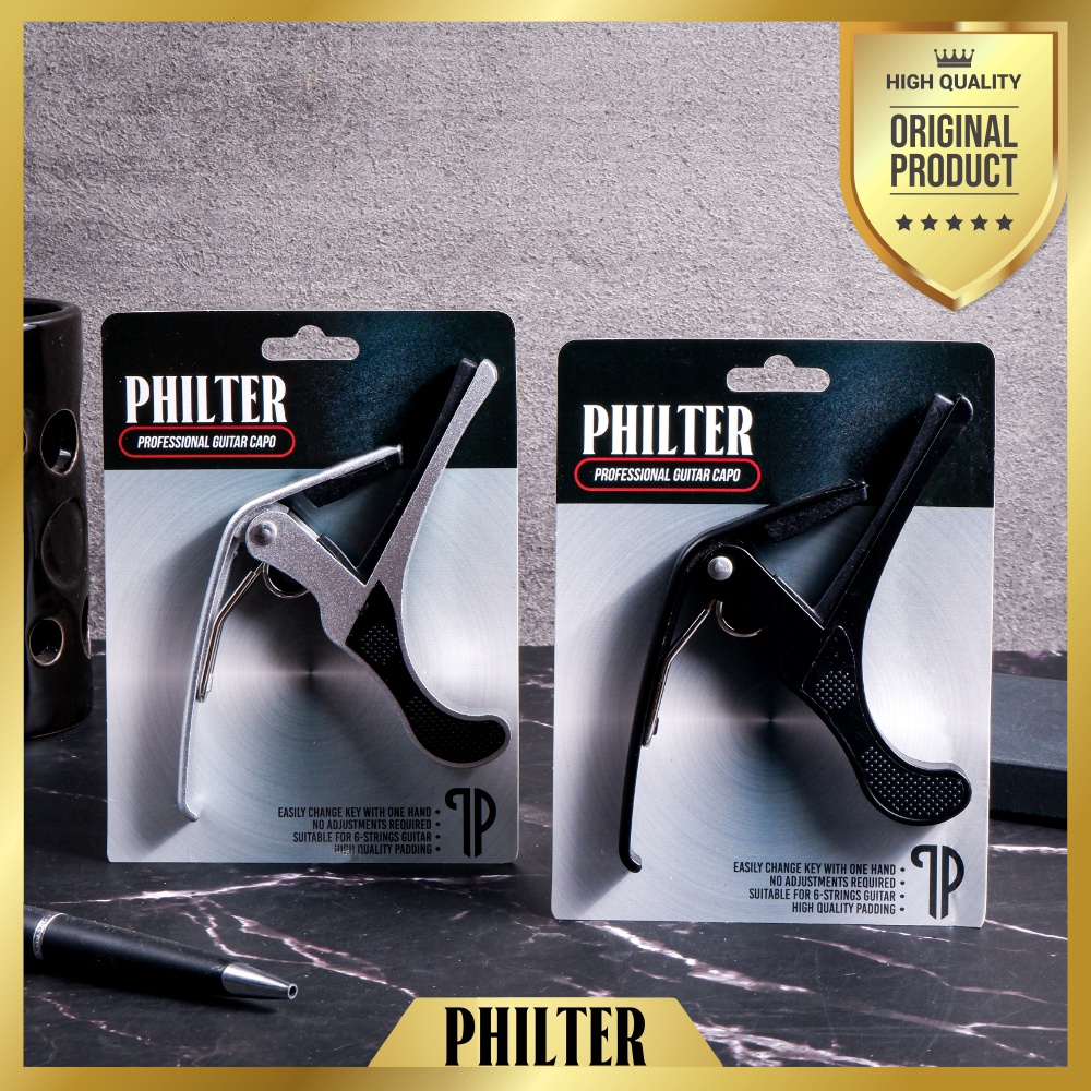 ORIGINAL Philter Capo Acoustic Classic Electric Guitar | Shopee Malaysia