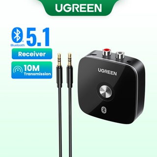 UGREEN Bluetooth RCA Receiver 5.1 aptX L/4.1 Wireless Audio Music Adapter  for Car (3.5mm)