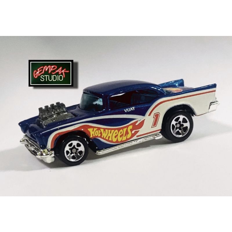 Lot De 4 Hot Wheels 1999 Long Haulers Kmart – Corvette 58 & Chevy 57 + 2 – Échelle 1/64