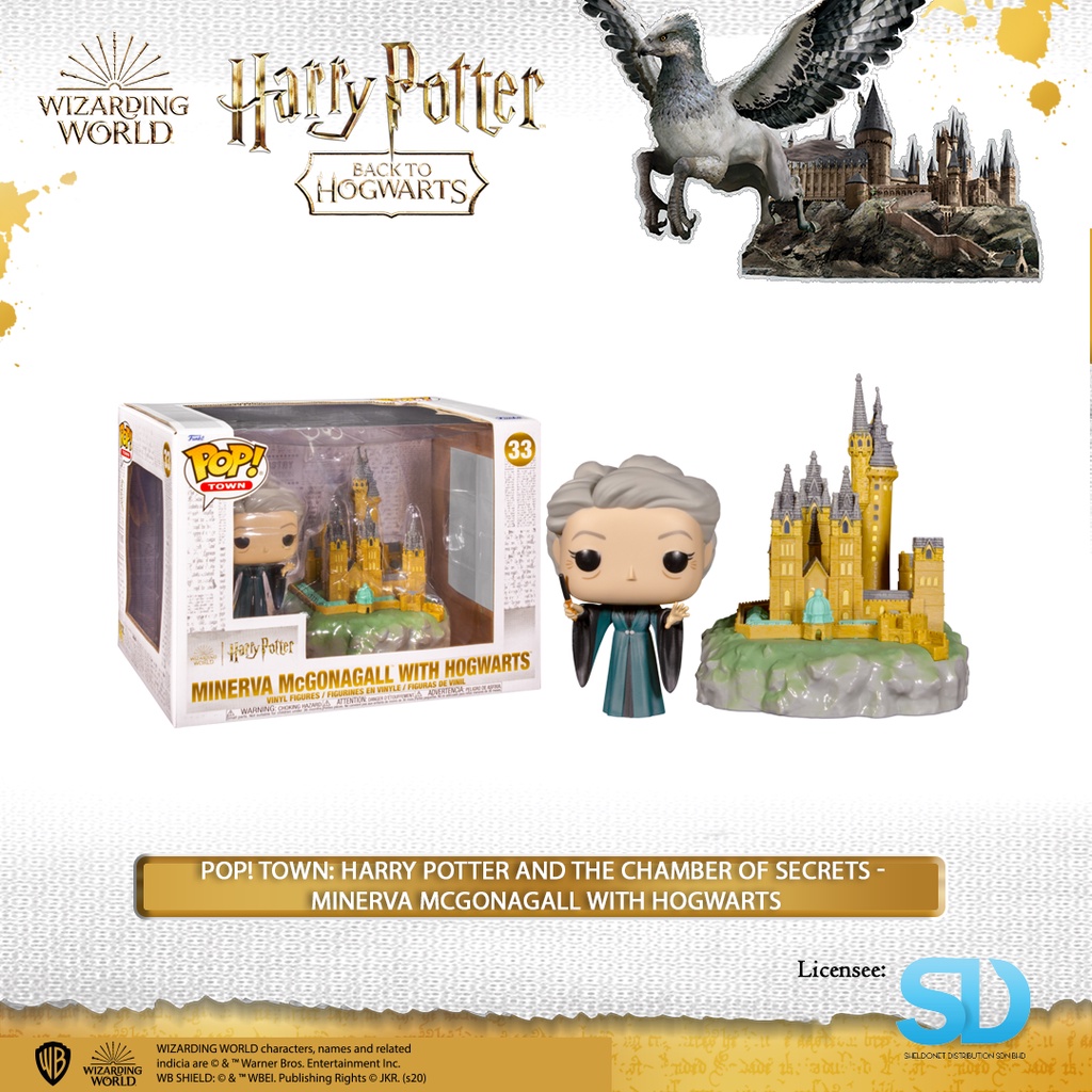 Pop! Town Minerva McGonagall with Hogwarts