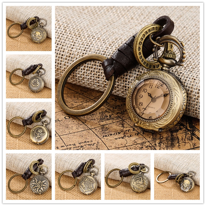Creative Pocket Watch Clock Creative Retro Style Men Women Pendant