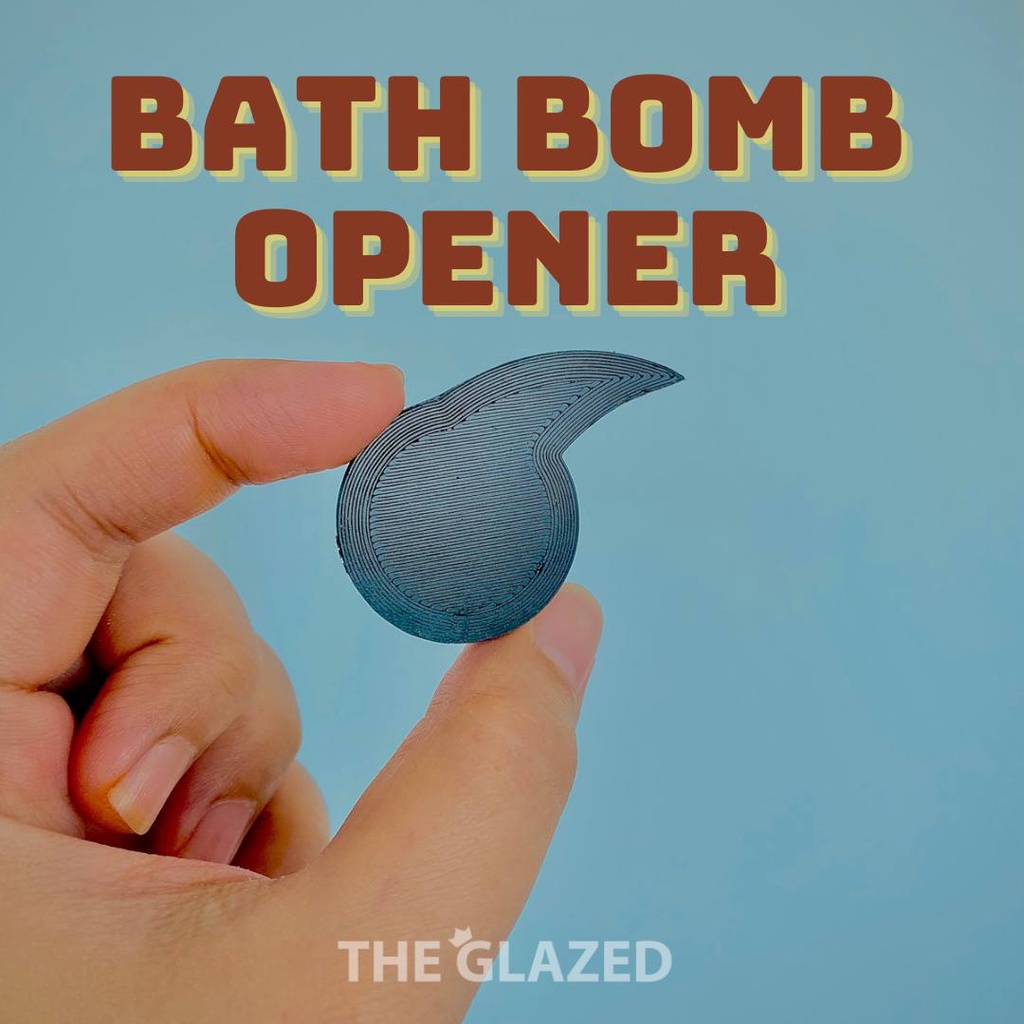 The Glazed Bath Bomb Opener To Cut Bath Bomb Packaging | Shopee Malaysia