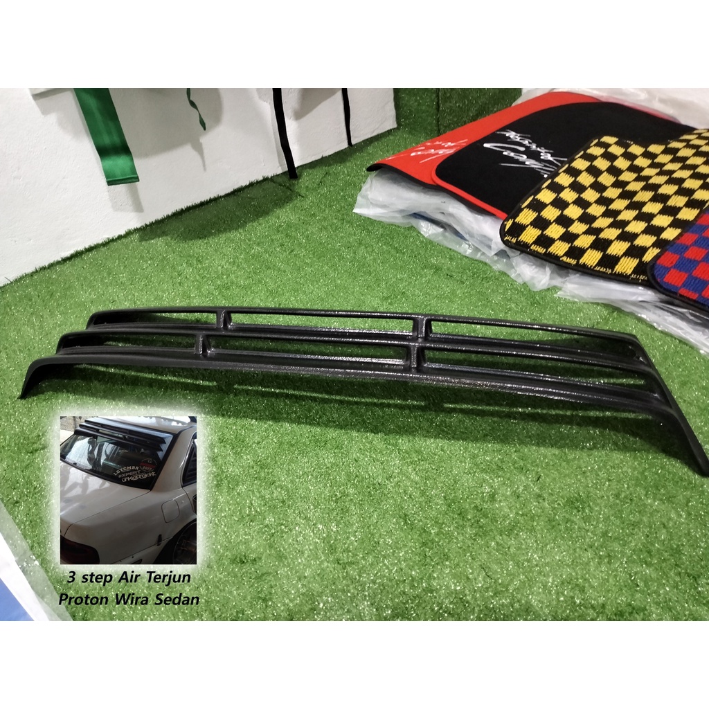 Proton Wira Sedan , SPOILER ROOF REAR SUN GUARD ,OEM ABS Rear ...