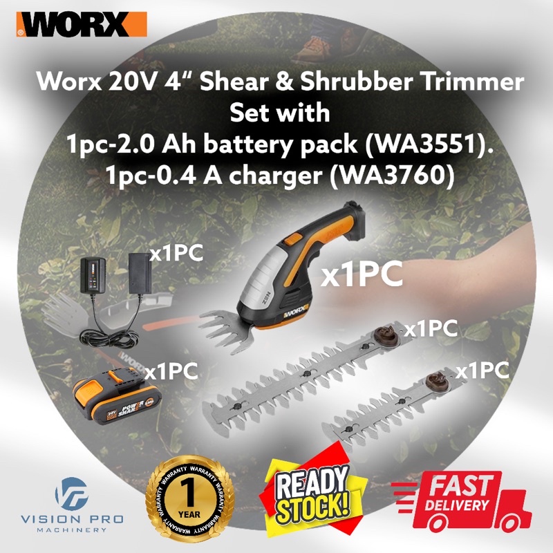 Makita Tuinapparatuur - 18V ACCU grasschaar, 1x 1,5 Ah accu, oplader