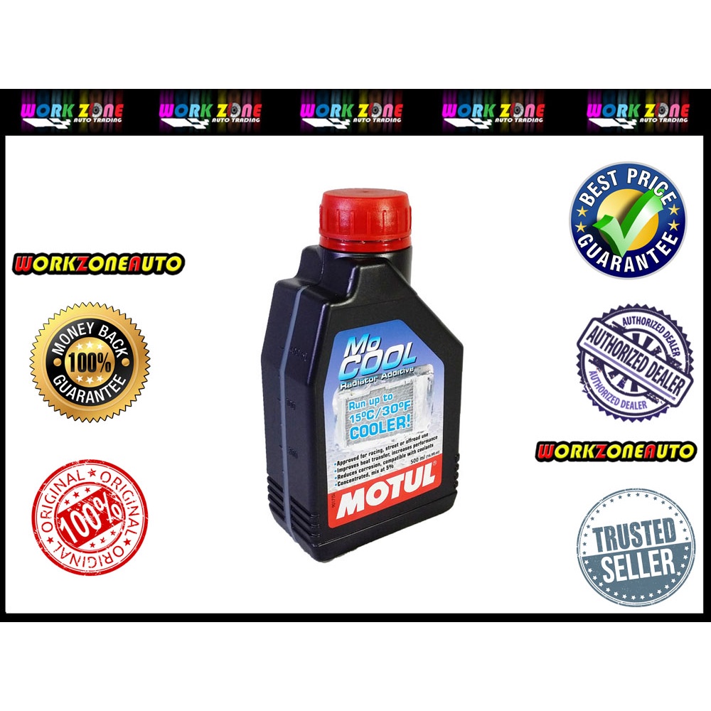 Aditivo Motul Mocool Reduce La Temperatura Hasta 15°C 8 X 500 ML = 4 LITROS