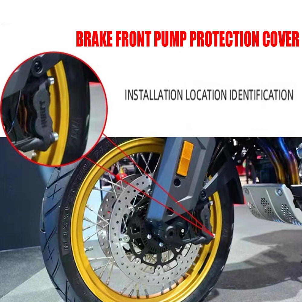 Motorcycle Brake Front Pump Protection Cover Brakes Caliper Bracket