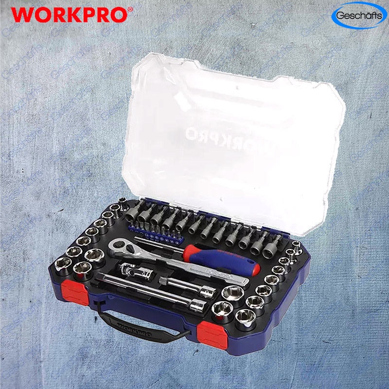 WORKPRO 47PC 3/8'' Dr. 6 Point Socket Set | Shopee Malaysia