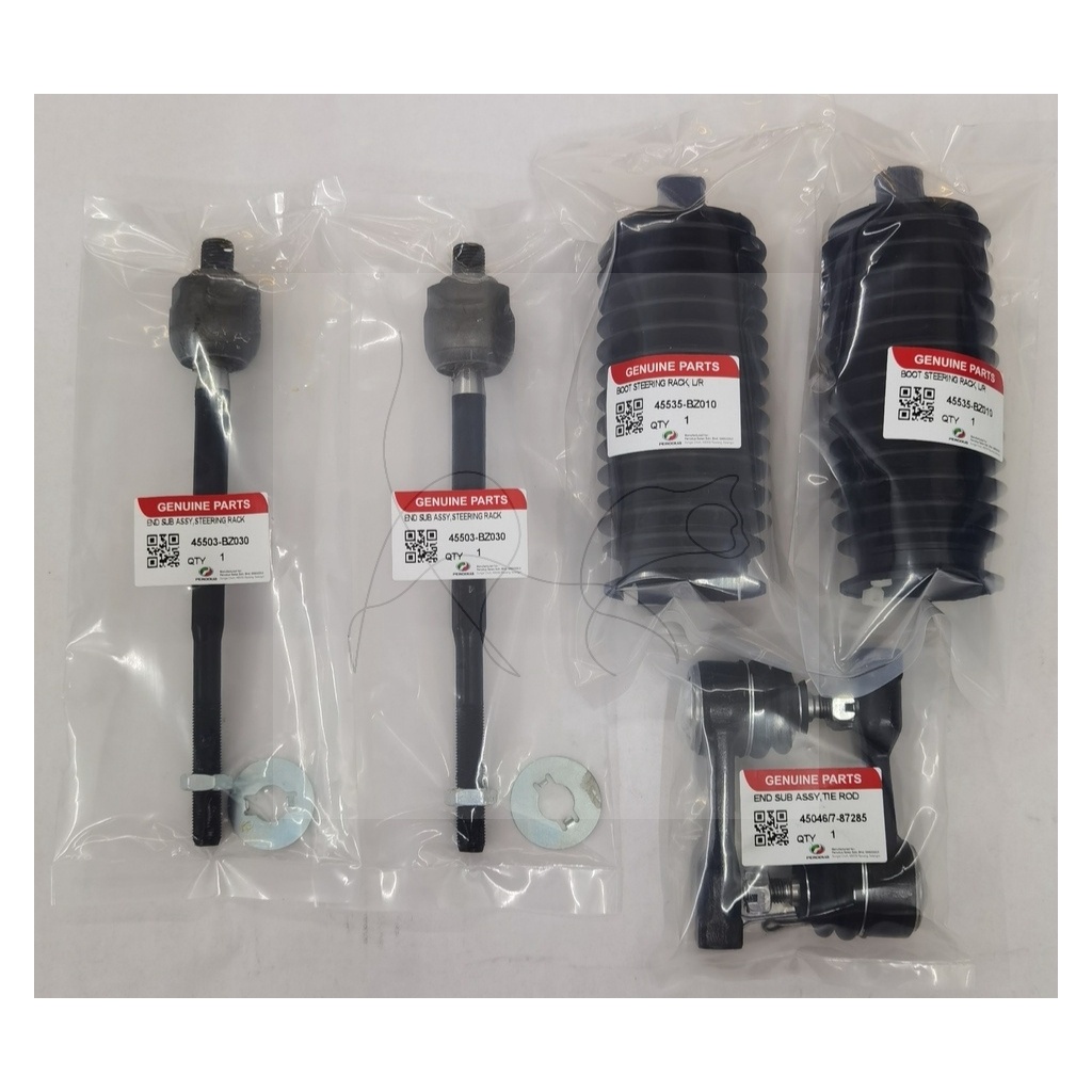 Tie Rod End+Rack End+Steering Boot Cover (OEM) for Perodua Viva (1 SET