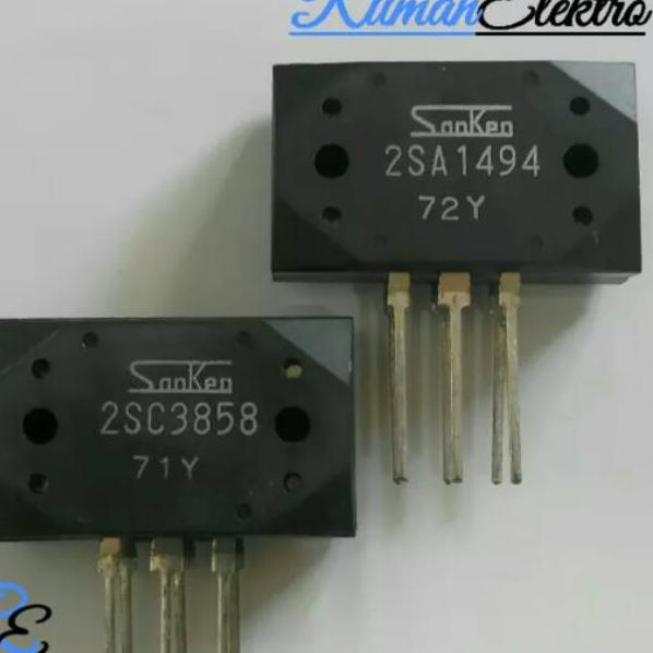 Ready Ori SANKEN 2SC3858 and 2SA1494 Transistors | Shopee Malaysia
