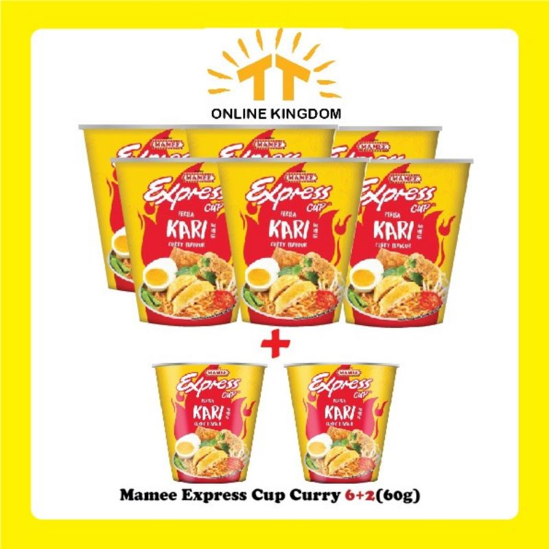 Mamee Express Cup Noodles 6x65g Shopee Malaysia 