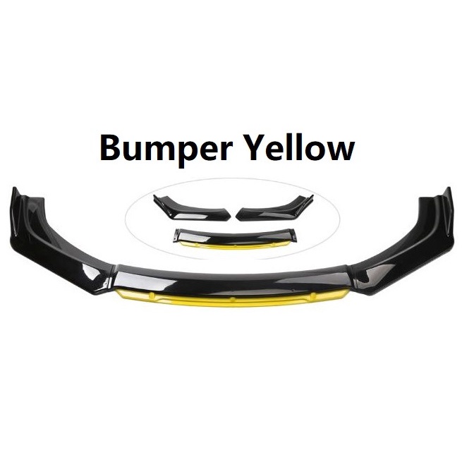 Toyota Altis 2014-2018 Front Bumper Diffuser Lip Wrap Angle Splitters ...