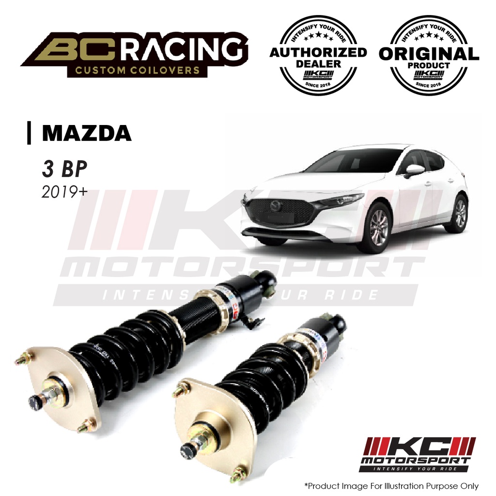 Mazda 3 BP 2019+ - BC RACING BR RS Fully Adjustable Suspension ...