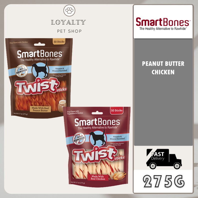 SmartBones Smart Twist Sticks 50 Sticks / 275G Shopee Malaysia