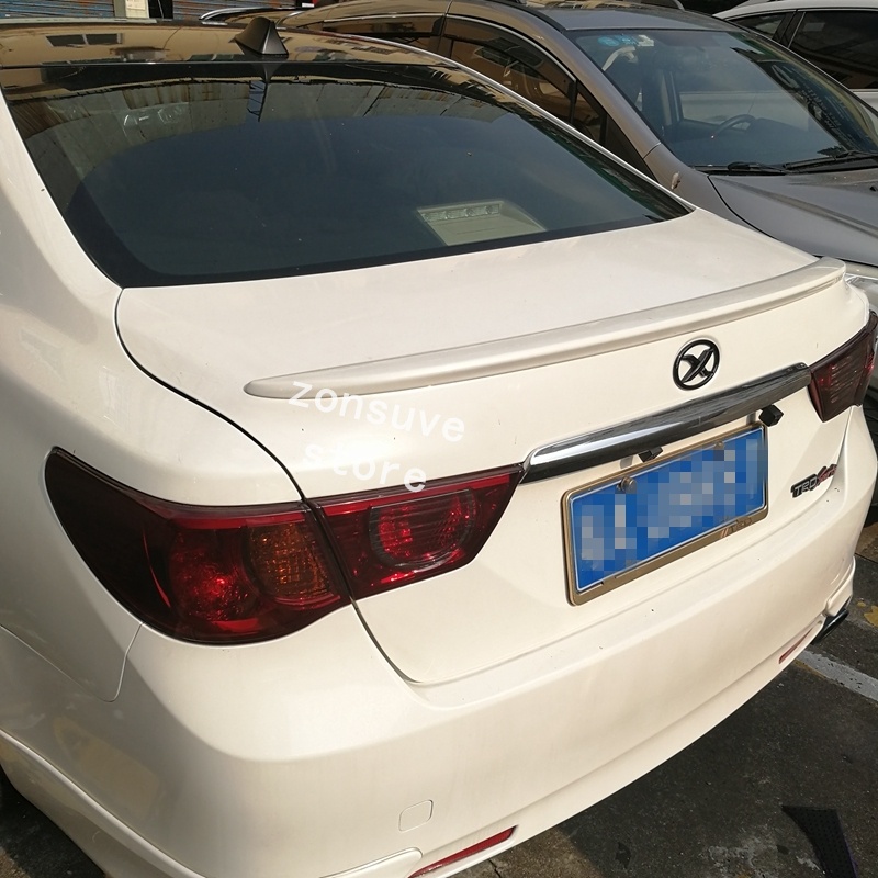 Use For Toyota Mark X 2010--2017 Year Spoiler ABS Plastic Carbon Fiber ...