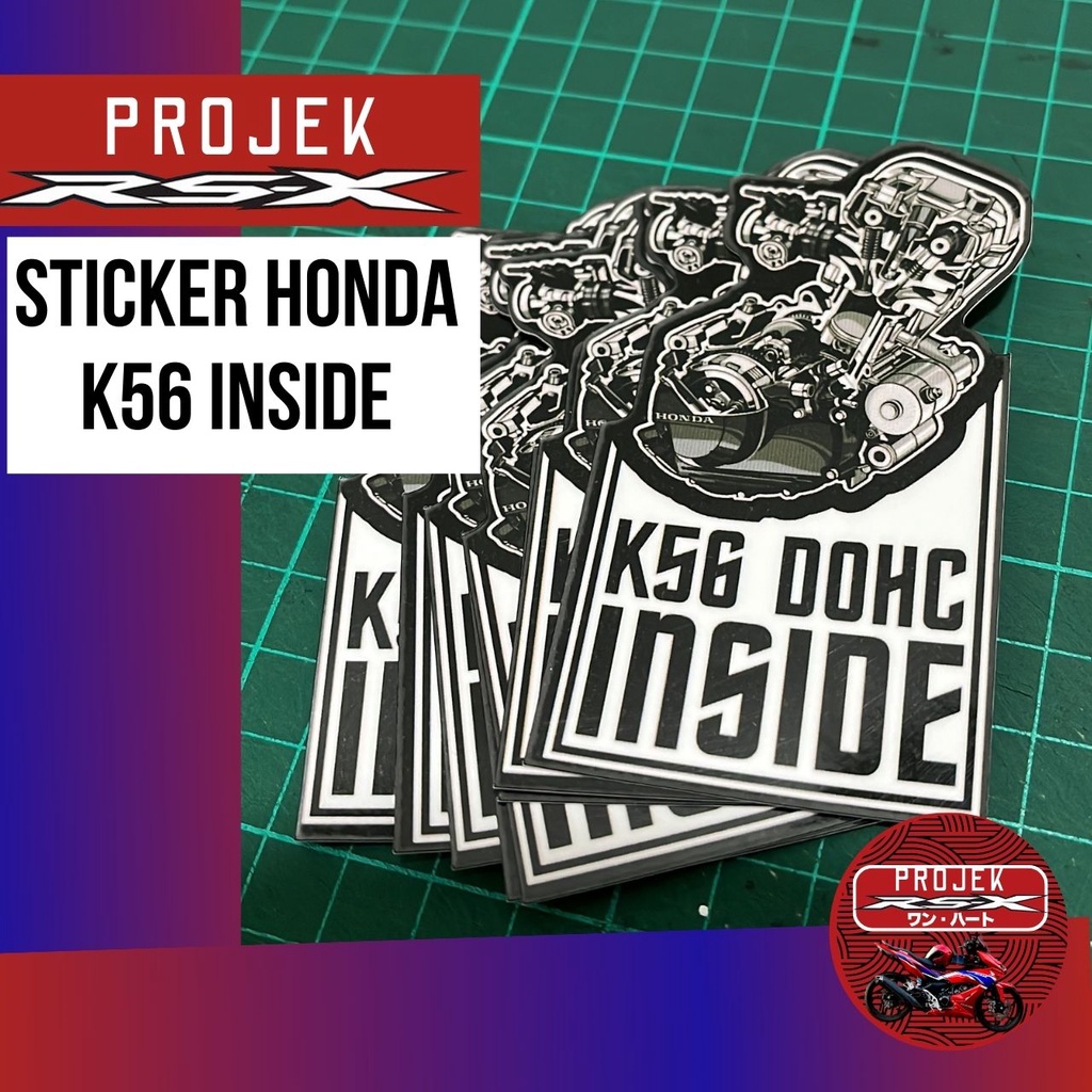 STICKER HONDA RSX HONDA RS150 CBR150 K56 INSIDE | Shopee Malaysia