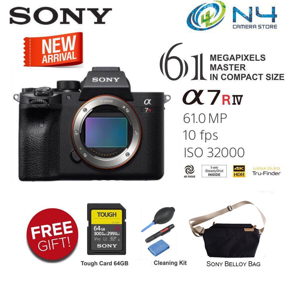 Sony A7R IVA /A7R Mark IVA / A7R MK4 A Body +Tough (64GB)+Cleaning Kit