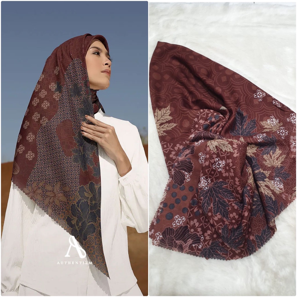 Tie Dye Laser Cut Pattern Square Hjiab/Tudung Pashmina | Shopee Malaysia