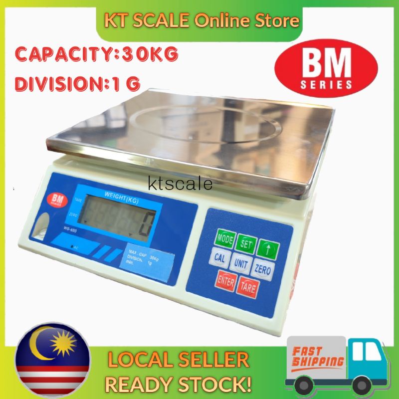 30KG BM DIGITAL WEIGHING SCALE WS-800 | Shopee Malaysia