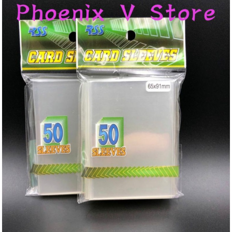 RSS Sleeves Protector 65*91mm 65x91 Sleeve One Piece Card Yugioh Card  Pokemon Card Digimon Card / Kpop Card / Photo Card | Shopee Malaysia
