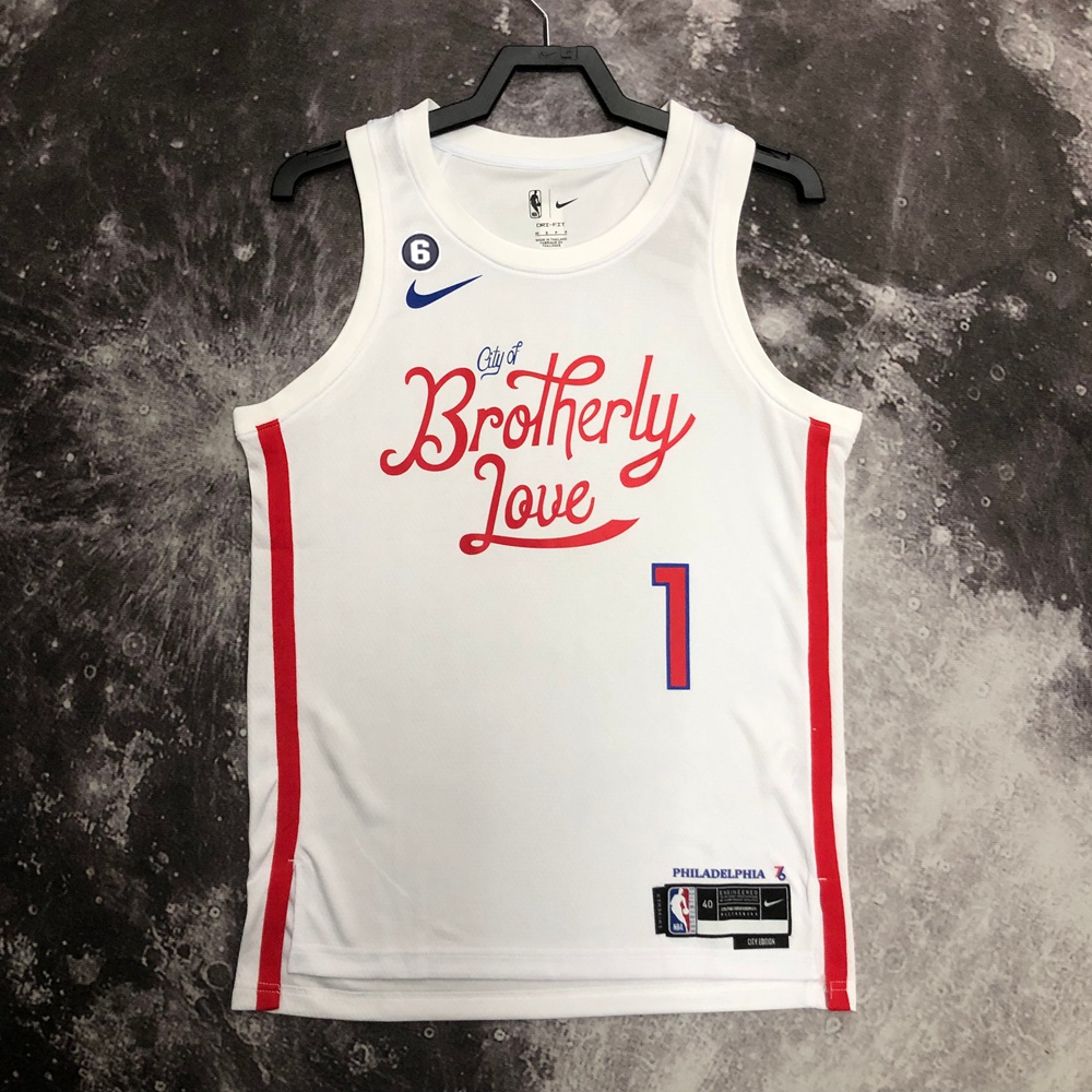 2023! PHILADELPHIA 76ERS MAC McCLUNG #9 JERSEY, PHILA MCCLUNG FULL  SUBLIMATION