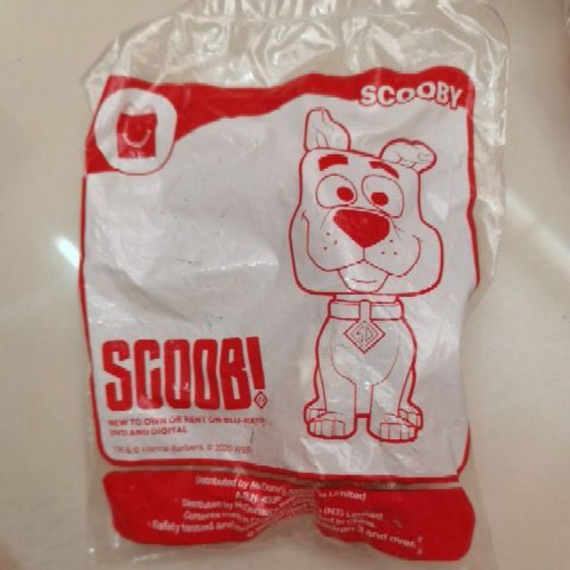 McDonald's Mcdonalds Happy Meal Toy 2020 Oversea Scoob Scooby Doo