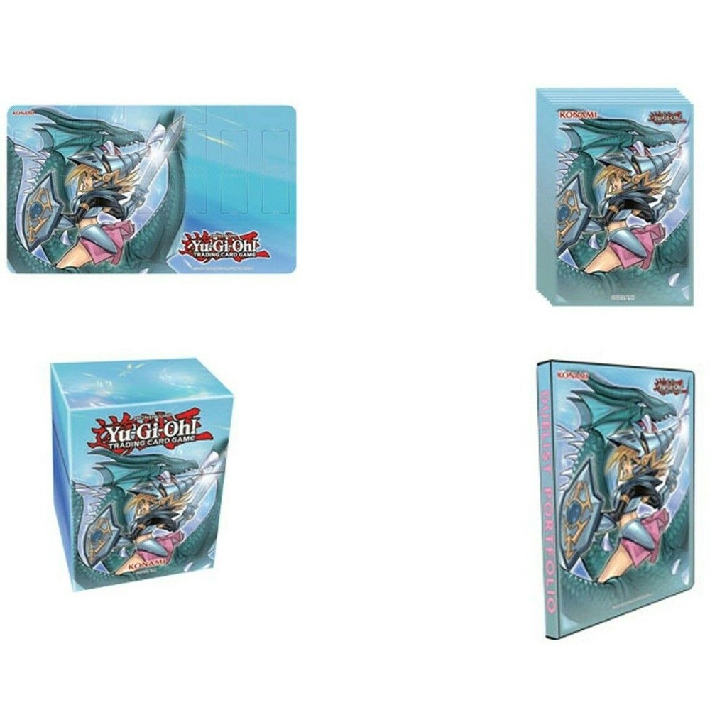 Official Konami Yu-Gi-Oh! Card Sleeves - Dark Magician Girl Dragon Knight  Art (50 Sleeves)