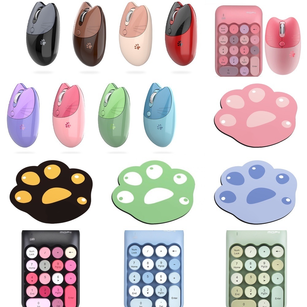 Silent 2.4Ghz Wireless Number Pad Mechanical Feel Number Pad Keyboard