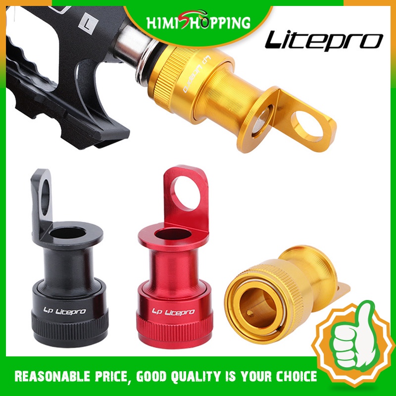 1PC lp litepro Quick Release CNC Bicycle Pedal Holder Aluminum Alloy ...