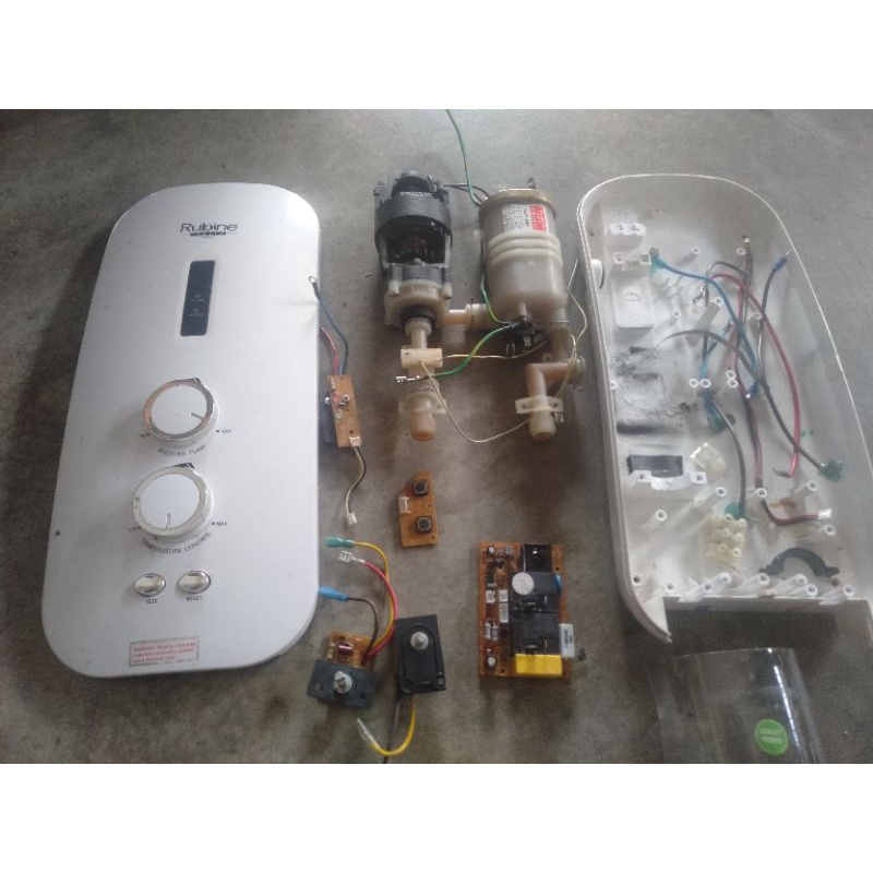 Spare parts Rubine Water Heater SSE852A Shopee Malaysia