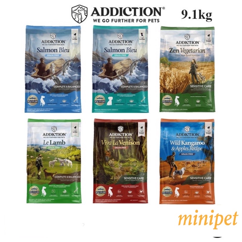 Addiction salmon cheap dog food