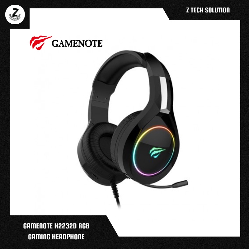 GAMENOTE H2232d RGB Light E-Sports Gaming Headphone | Shopee Malaysia