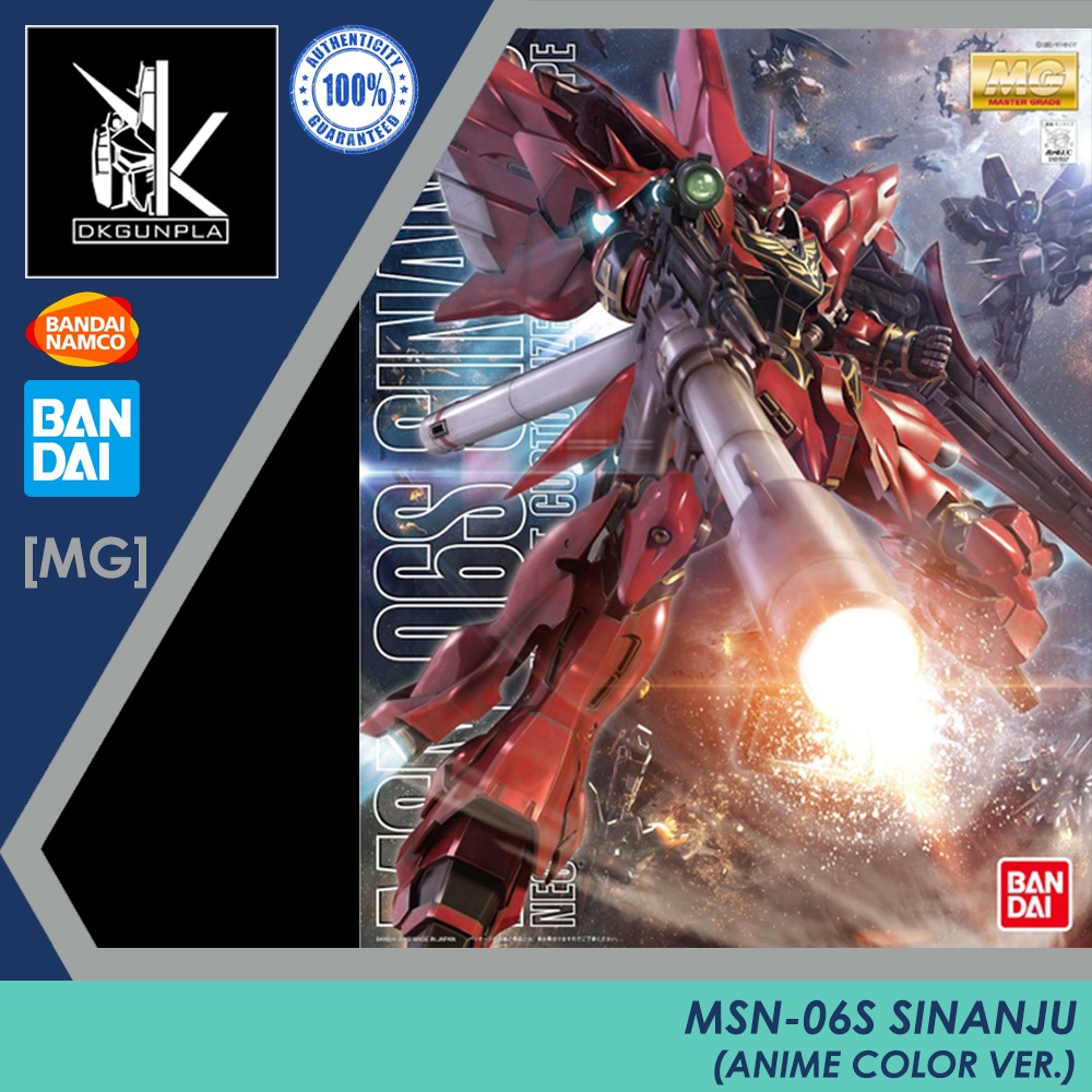 [MG] Sinanju (Anime Color Ver.) | Shopee Malaysia