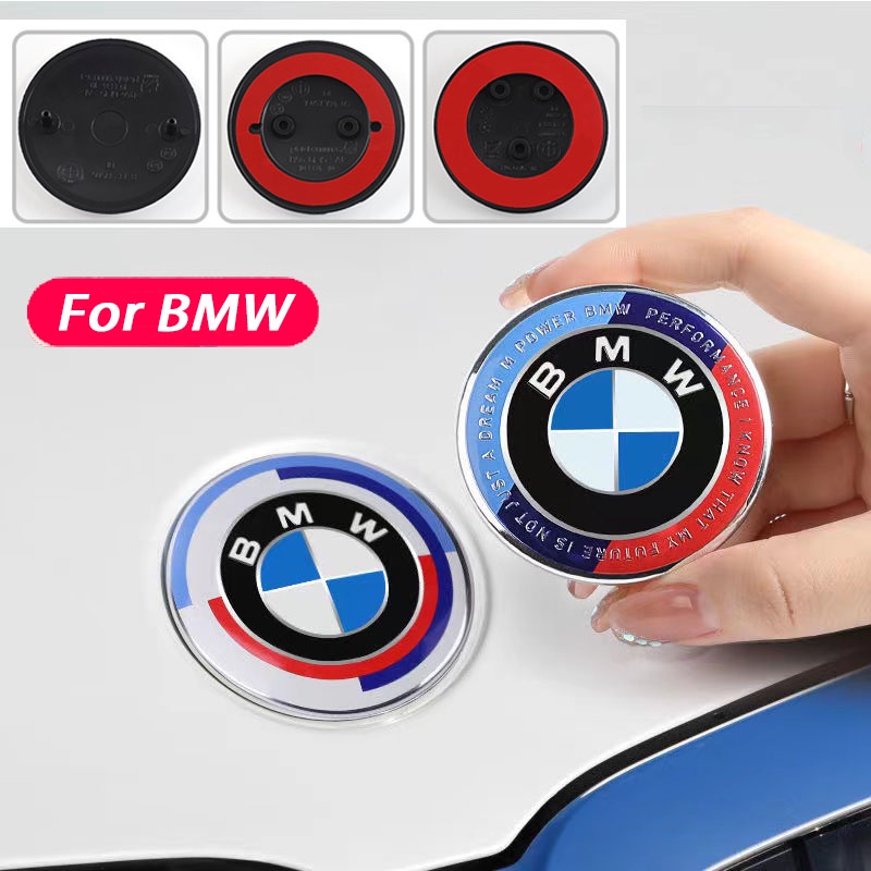 Car 50th Anniversary Logo Exterior Decoration Cover For Bmw 50th Anniversary E39 E46 E90 E60 F10 2202