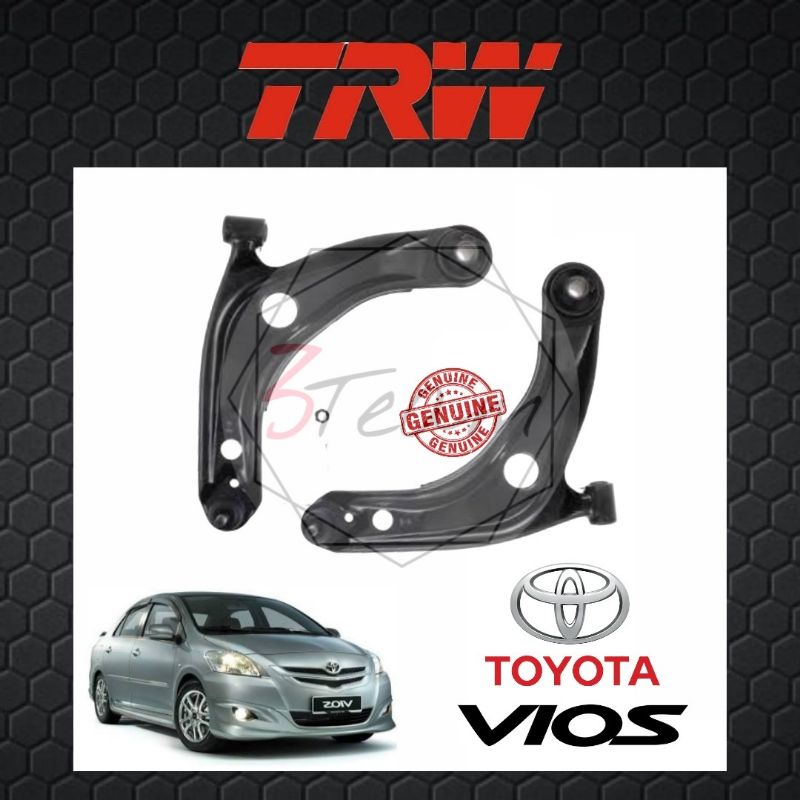 Trw Lower Arm For Toyota Vios Ncp Shopee Malaysia