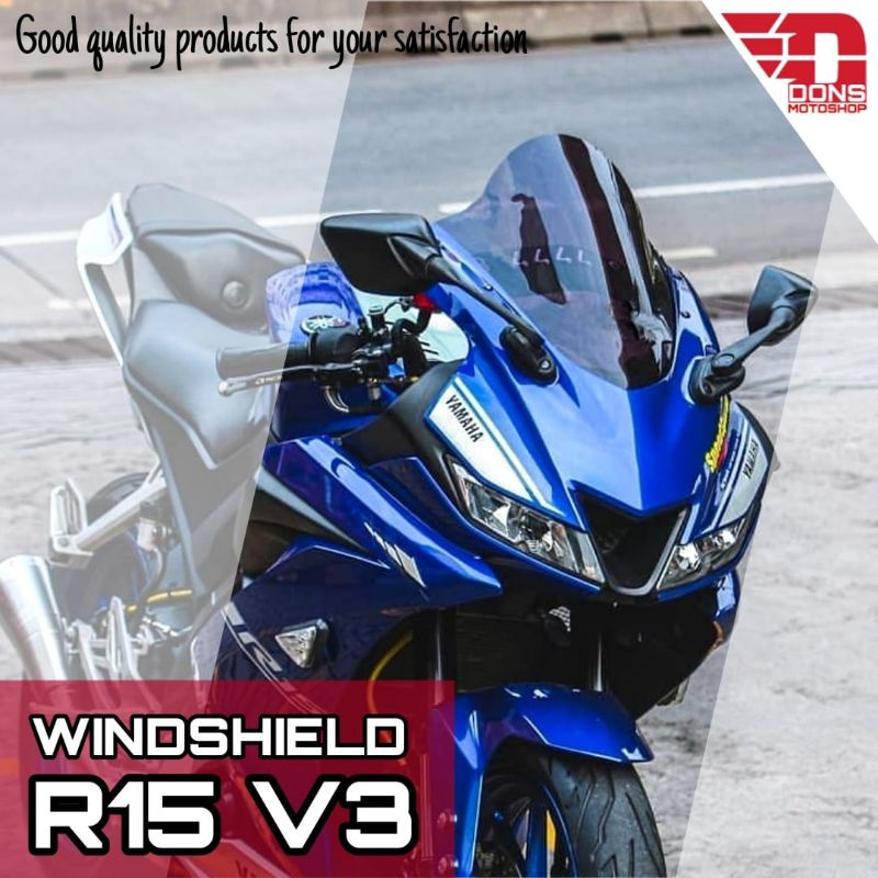 Visor/windshield Yamaha R15 V3 GP Racing Model | Shopee Malaysia
