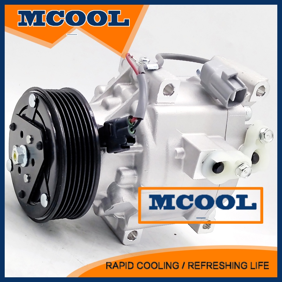 SCSA06C AC Compressor For TOYOTA Corolla ZZE12 NDE12 ZDE12 E12J E12T ...